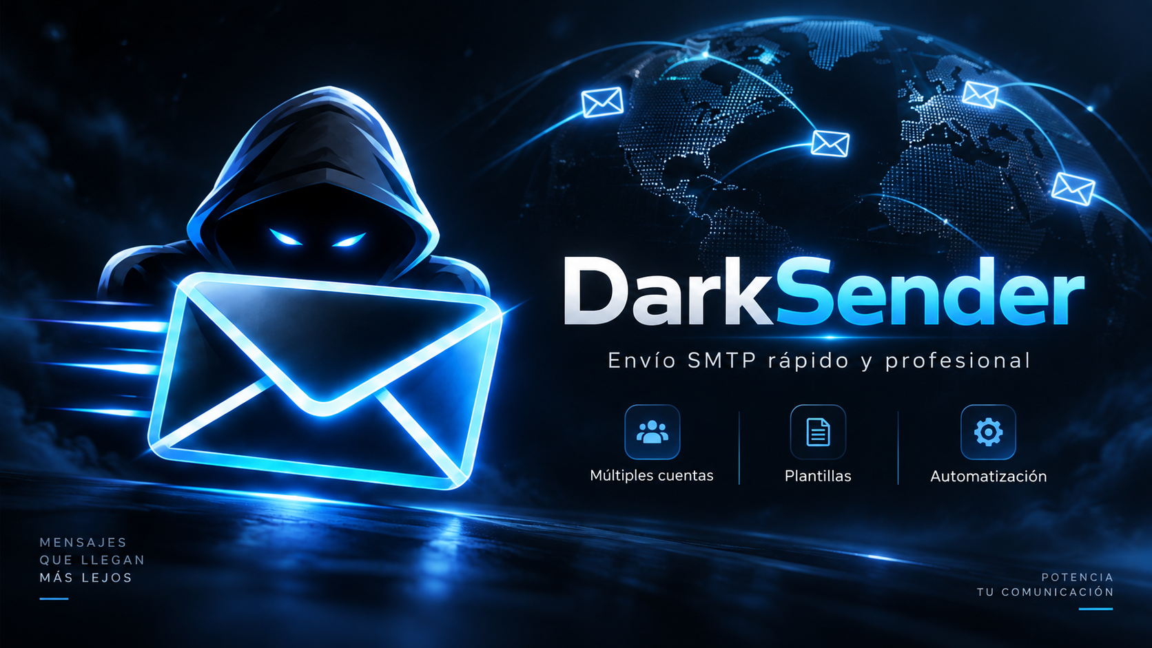 DarkSender 🚀 Envíos Masivos por SMTP