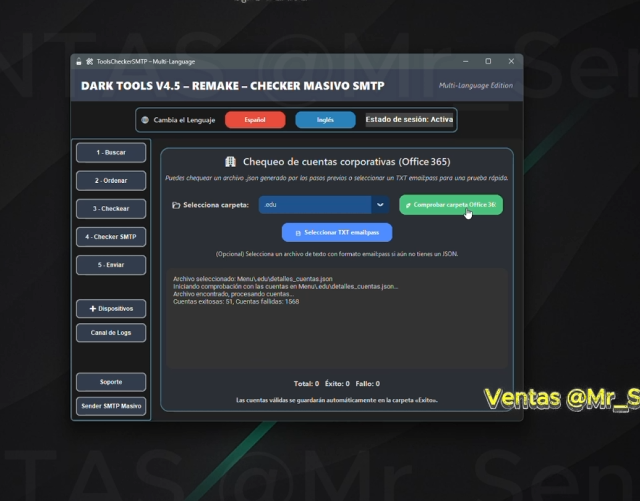 Generador SMTP - Dark Tools Remake
