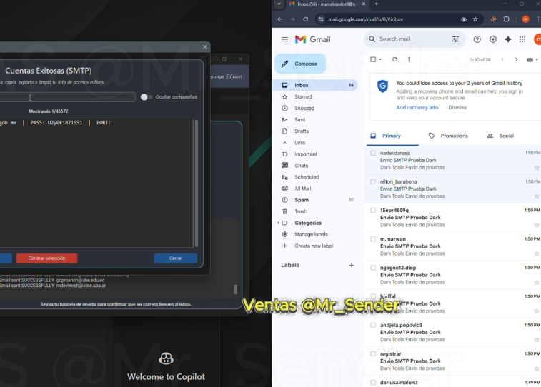 Generador SMTP - Dark Tools Remake