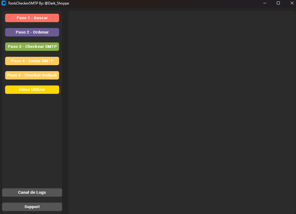 ⭐️Dark Tools v4.5 - Generador SMTP⭐️