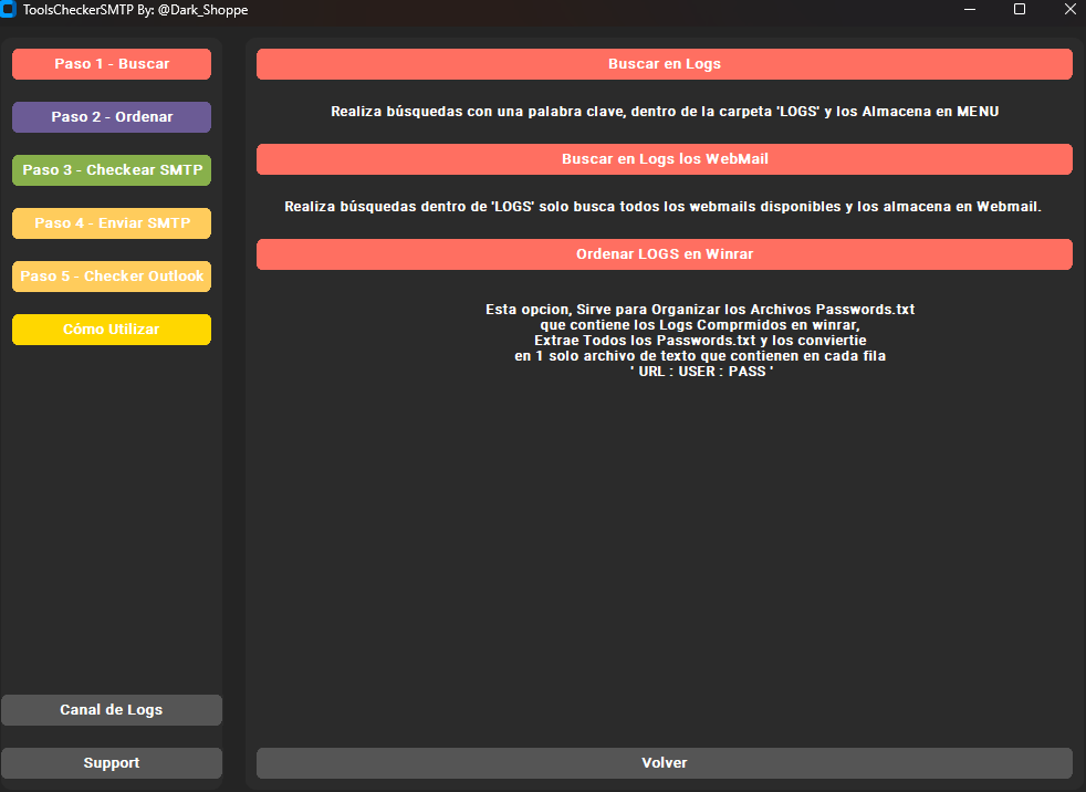 ⭐️Dark Tools v4.5 - Generador SMTP⭐️