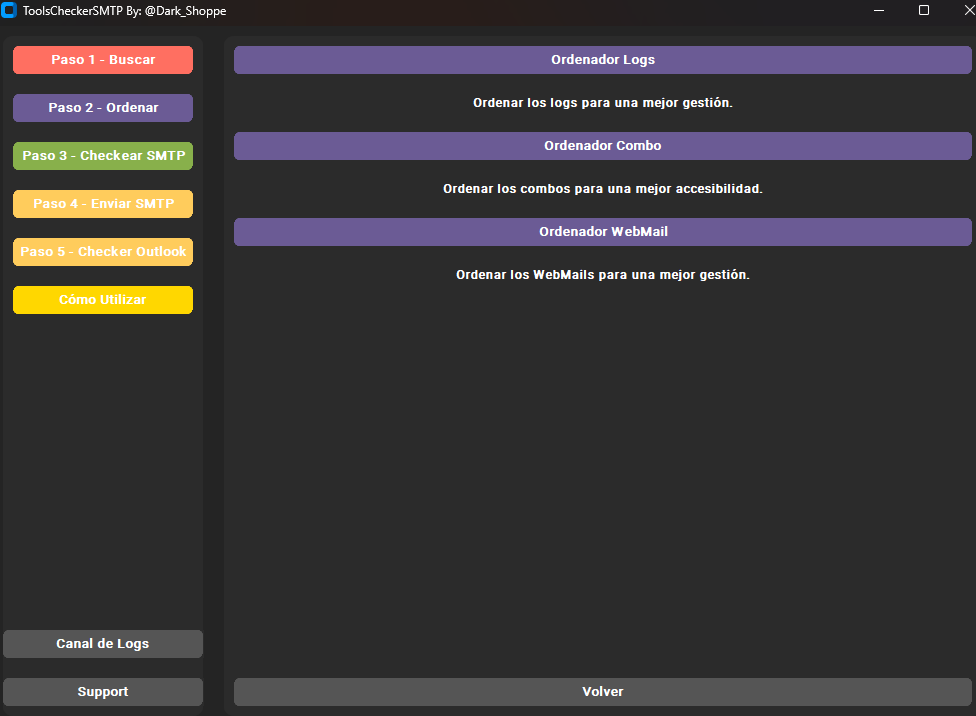 ⭐️Dark Tools v4.5 - Generador SMTP⭐️