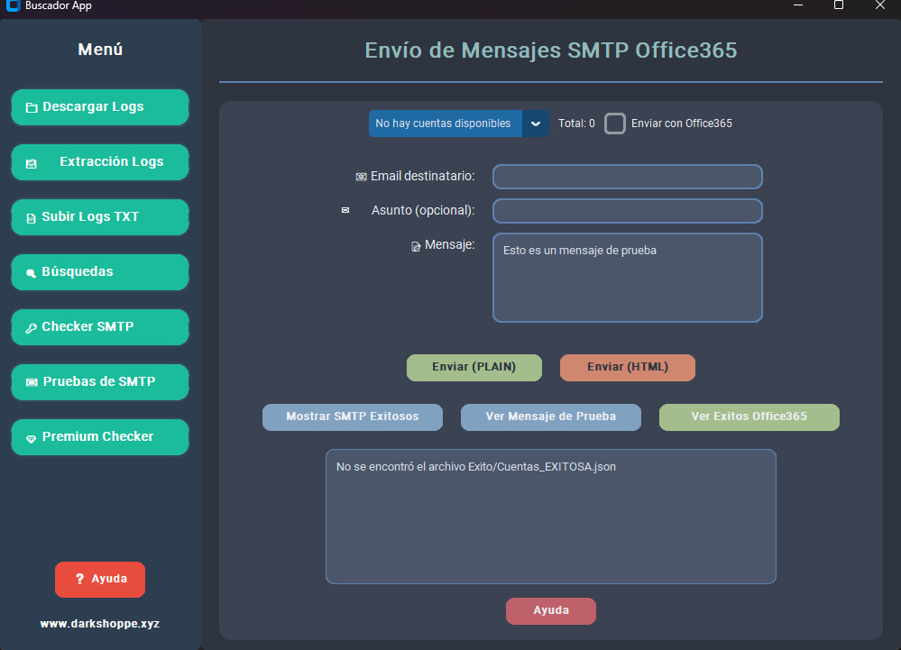 ⭐️New Dark Tools⭐️ Generador de SMTP