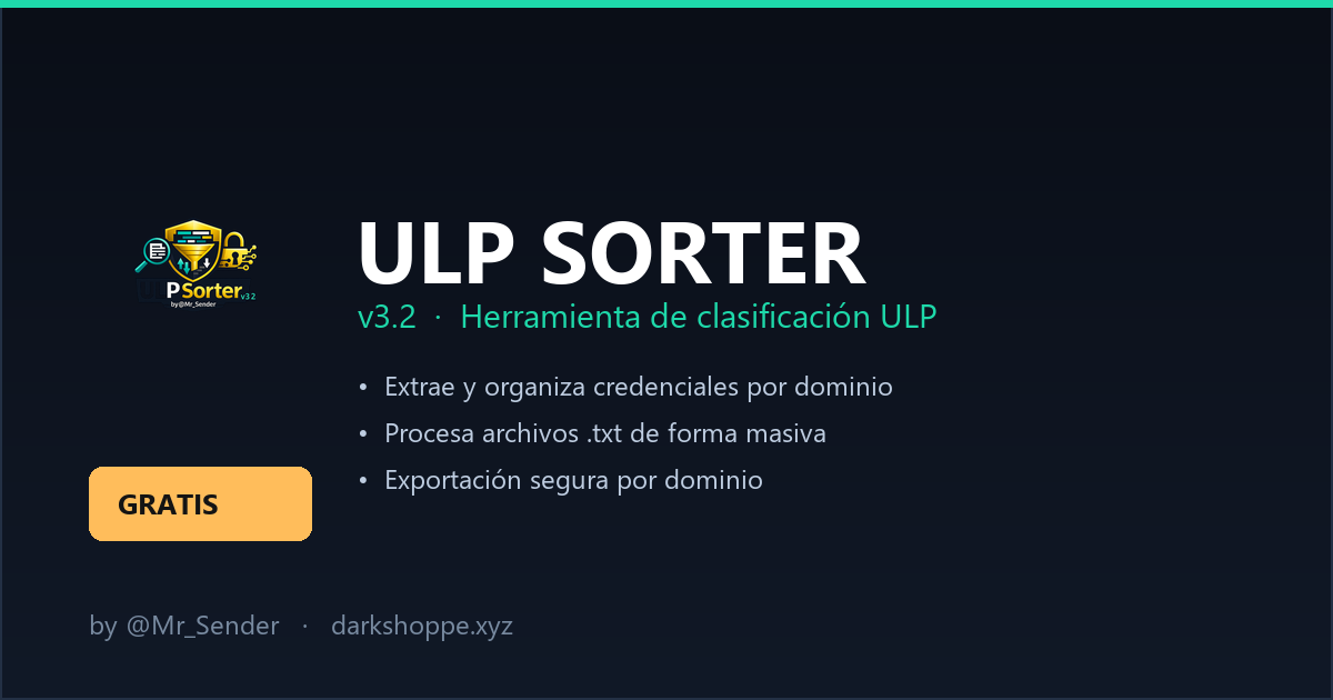ULP Sorter v3.2 · Herramienta GRATIS